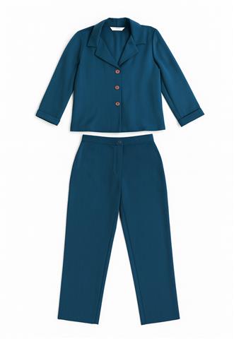 Conjunto Jackpot Alfaiataria Azul