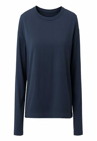 Bata La Chocolê Manga Longa Azul