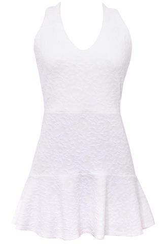 Vestido Le Lis Blanc Zíper Branco