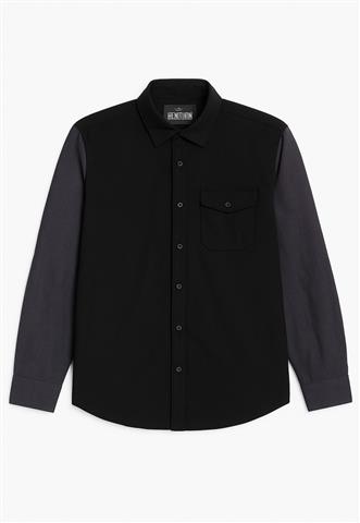 Camisa Cheroy Brilhosa Preta