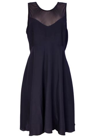 Vestido Luigi Bertolli Liso Preto