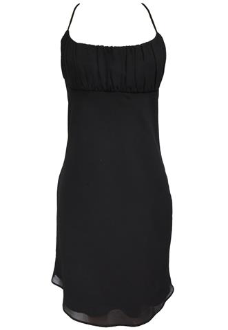 Vestido Luigi Bertolli Drapeado Preto