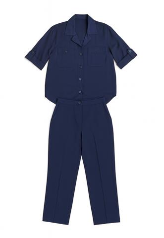 Conjunto LineaR Vintage Azul