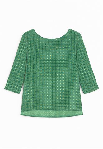 Blusa Lança Perfume Manga Longa Verde