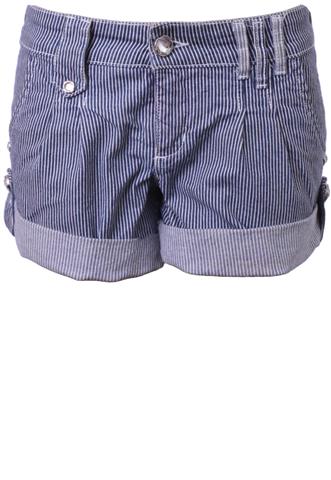 Shorts Lança Perfume Listras Azul
