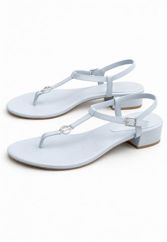 Sandália Luz da Lua Dedo Azul