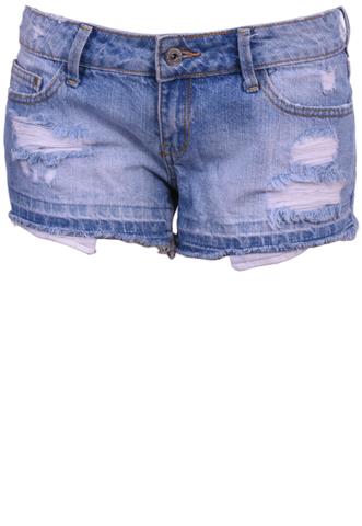Short Mango Jeans Azul