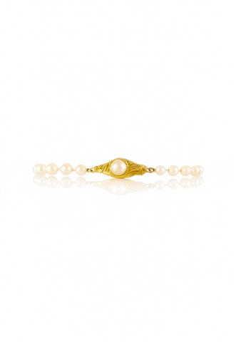 Pulseira Mallorca Pérola Maiorca Off White