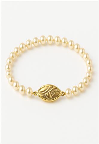 Pulseira Mallorca Pérola Maiorca Off White