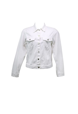 Jaqueta Mercearia Customizada Branca