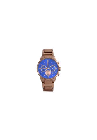 Relógio Michael Kors Dourado/Azul