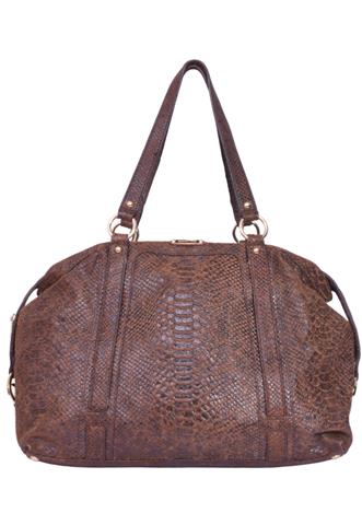 Bolsa Michael Kors Cobra Marrom