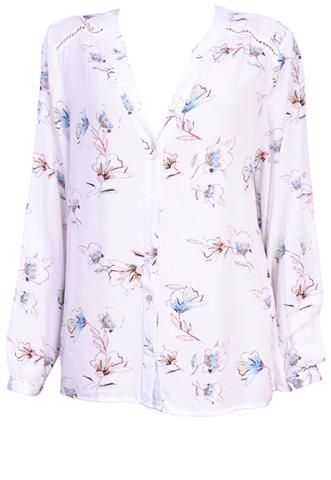Camisa Marcia Mello Branca/Florida
