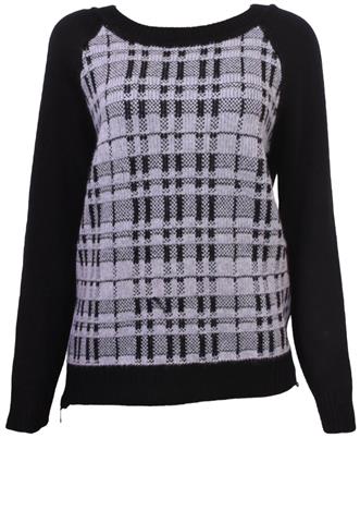 Blusa Marcia Mello Tricô Preta