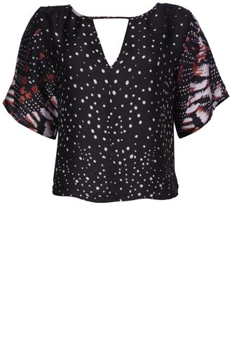 Blusa Mob Estampado  Colorida