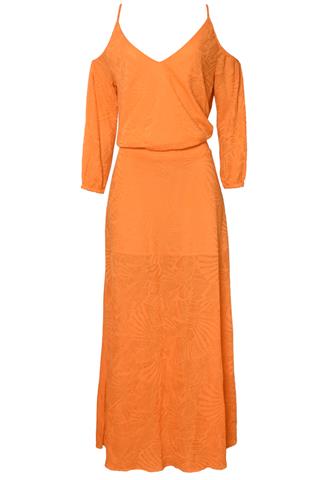 Vestido Mob Longo Laranja