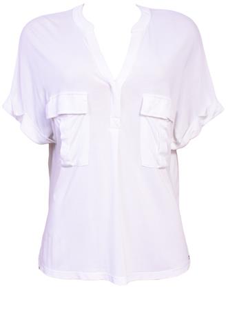 Blusa Mob Bolsos Branca