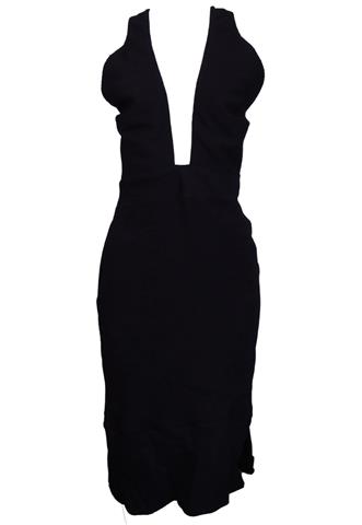 Vestido Mob Textura Preto