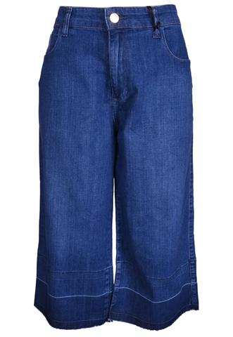 Calça Jeans Mob Pantacourt Azul