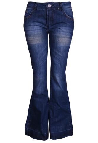 Calça Jeans Mob Flare Azul