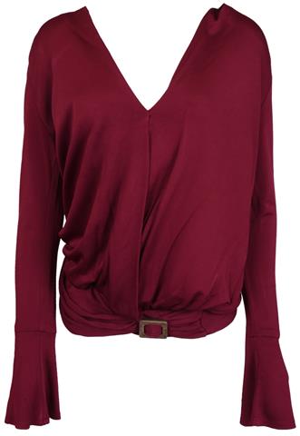 Blusa Mob Jersey Vinho