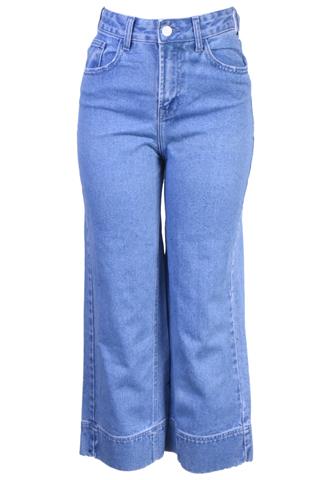 Calça Jeans Mob Pantalona Azul