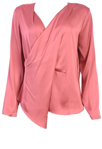 Blusa Mob Manga Longa Rosa