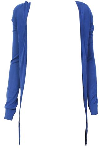 Cardigan M.Officer Liso Azul