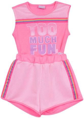 Conjunto Momi Neon Rosa