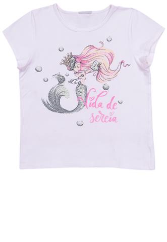 Blusa Momi Vida de Sereia Bege