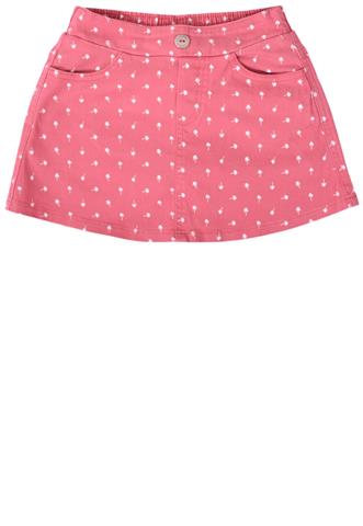 Saia-Shorts Milon Coqueiro Rosa