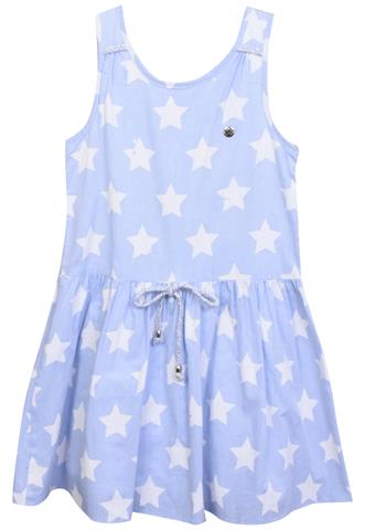 Vestido Milon Estrelas Azul/Branco