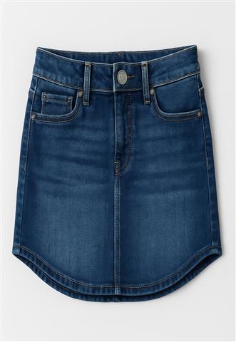 Saia Milon Jeans Reta