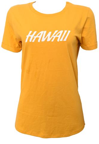 Camiseta Miss Peck Hawaii Amarela