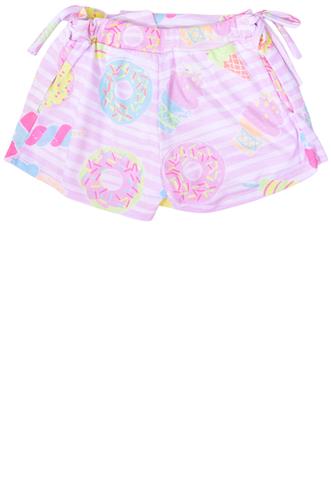 Shorts Mon Sucré Sorvete Rosa