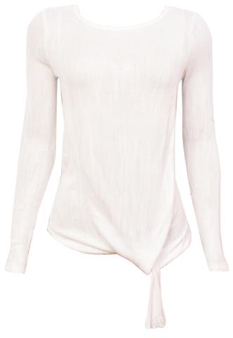 Blusa Massimo Dutti Nó Branca