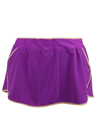 Short-saia Nike Dri-Fit Roxo