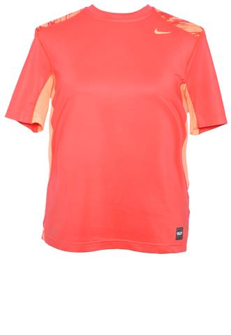 Camiseta Nike Pro Combat Vermelha/Laranja
