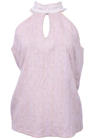 Blusa Namine Linho Bege