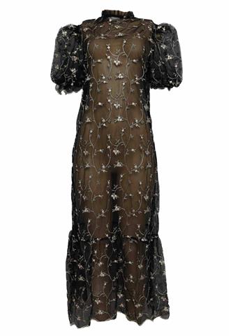 Vestido Nusca Tule Preto