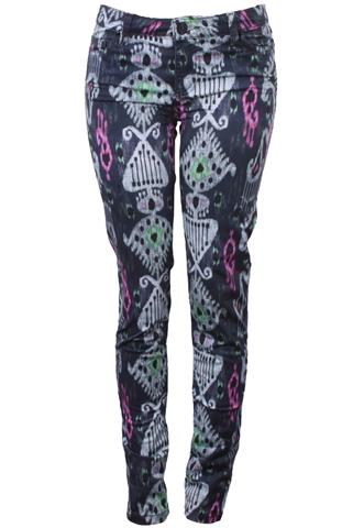 Calça Jeans OH BOY! Estampada Colorida