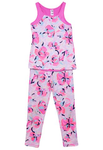 Conjunto Osh Kosh Floral Rosa