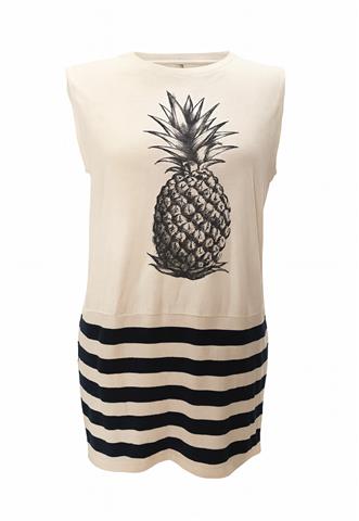 Vestido Osklen Abacaxi Bege