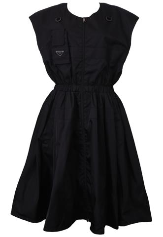 Vestido Prada Nylon Preto