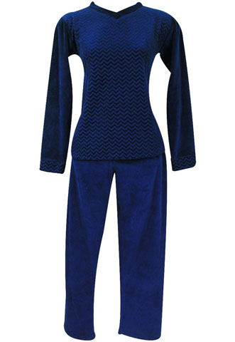 Pijama Pipet Et Mila Plush Azul Marinho