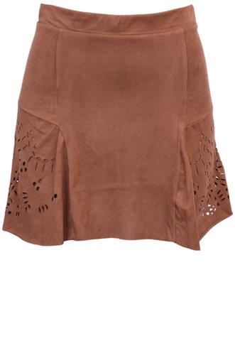 Saia Planet Girls Suede Marrom