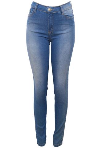 Calça Jeans Polo Wear Estonada Azul