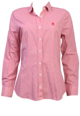 Camisa Polo Wear Xadrez Rosa