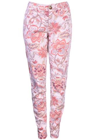 Calça Polo Wear Estampada Rosa