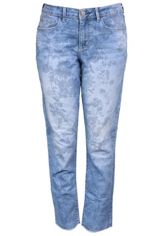 Calça Jeans U.S. Polo Assn Estampada Azul